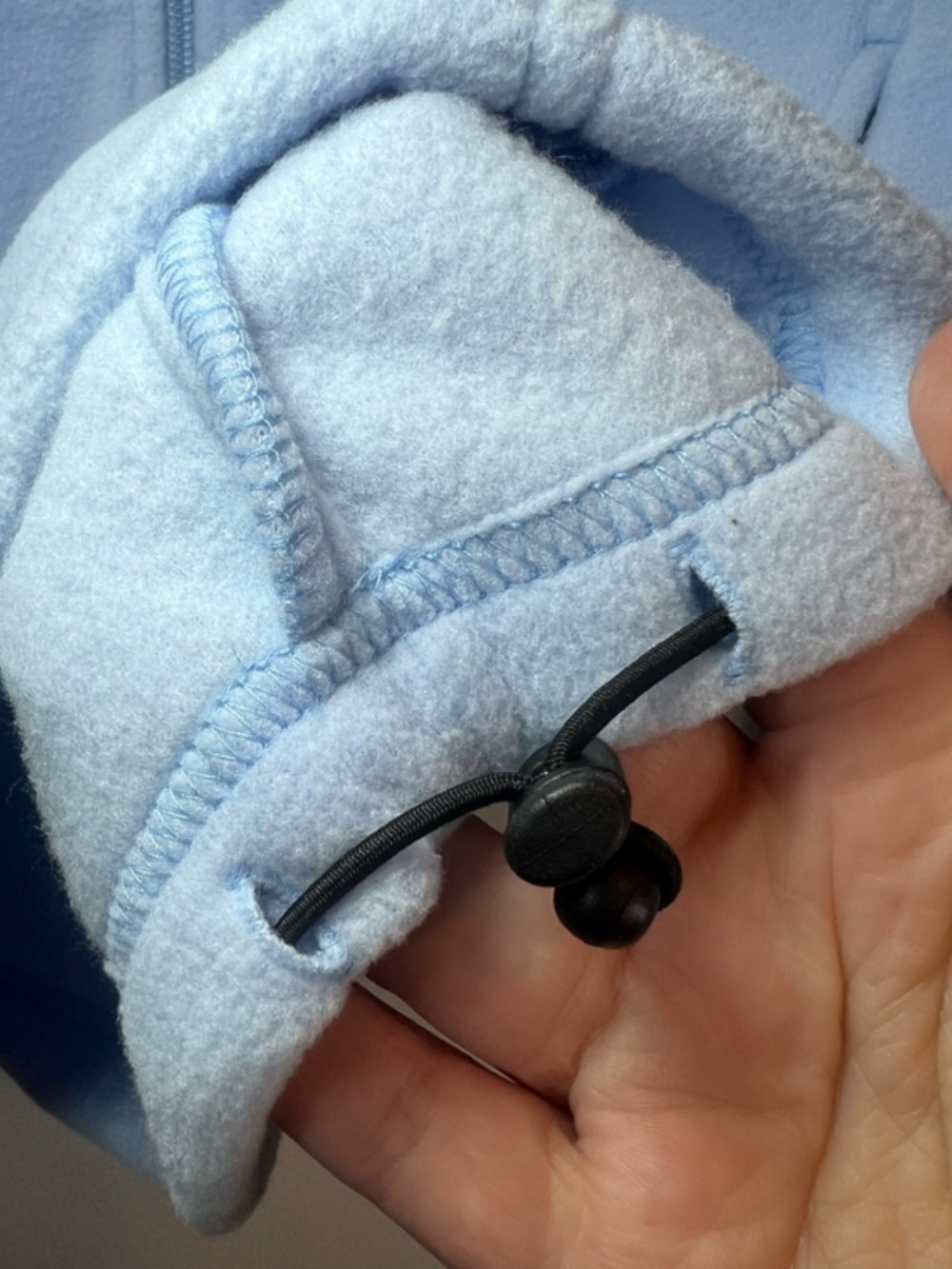 Natural Reflections Full Zip Fleece Jacket Light Blue Zip Pocket Cozy NEW Medium - Picture 10 of 14
